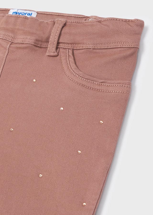 Leggings con strass para niña