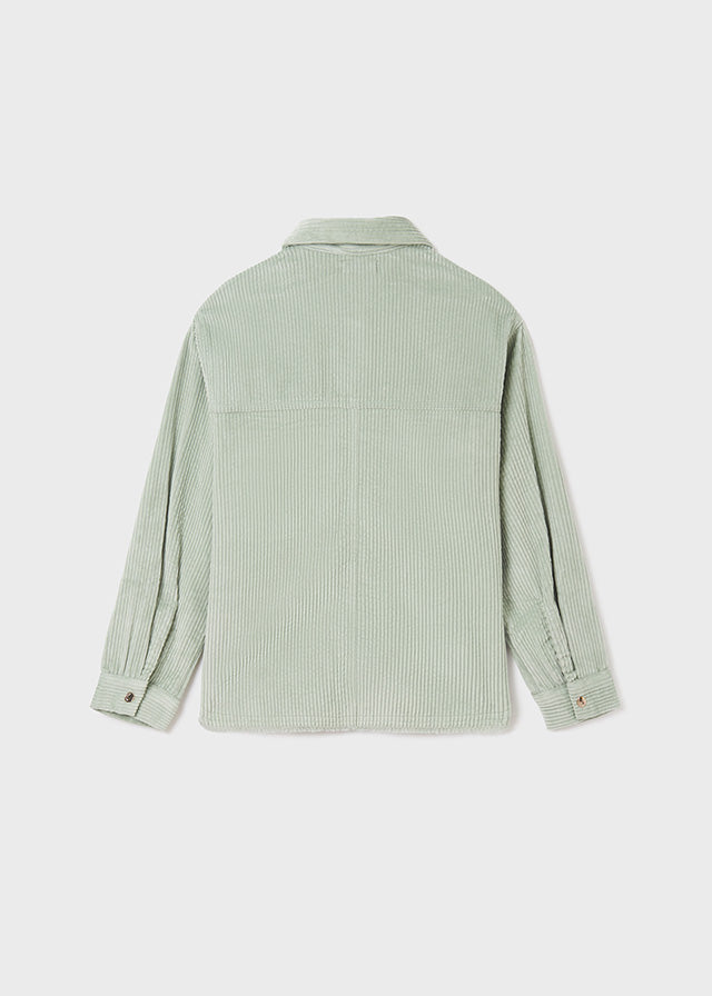 Sobrecamisa de pana para chica