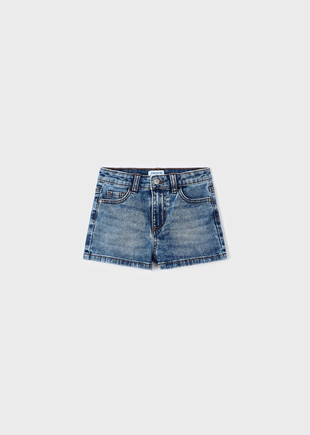 Short de mezclilla para niña