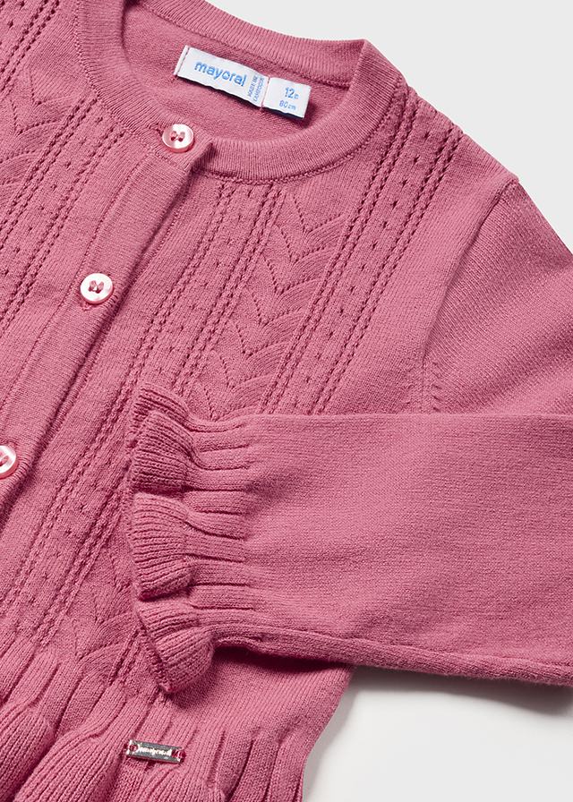 Torera de tricot con algodón sostenible para bebé