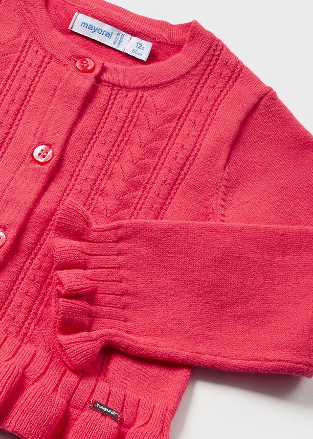 Torera de tricot con algodón sostenible para bebé