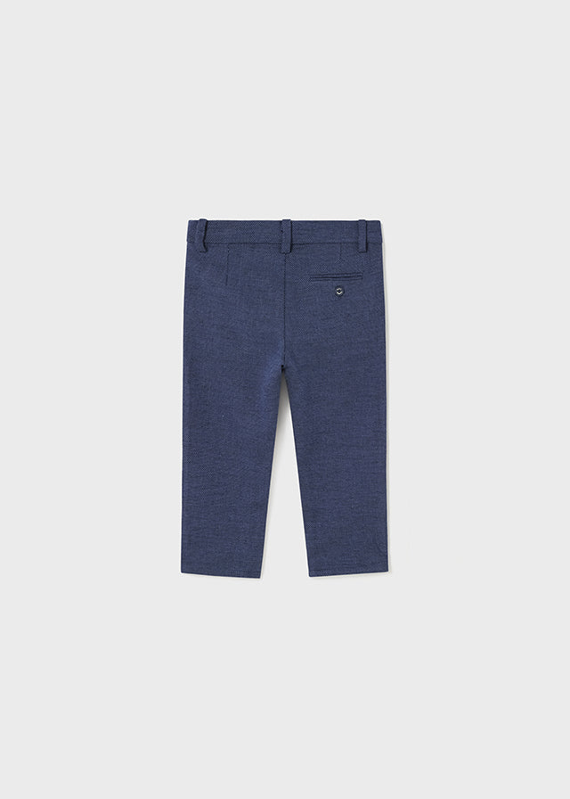 Pantalón chino con lino para bebé