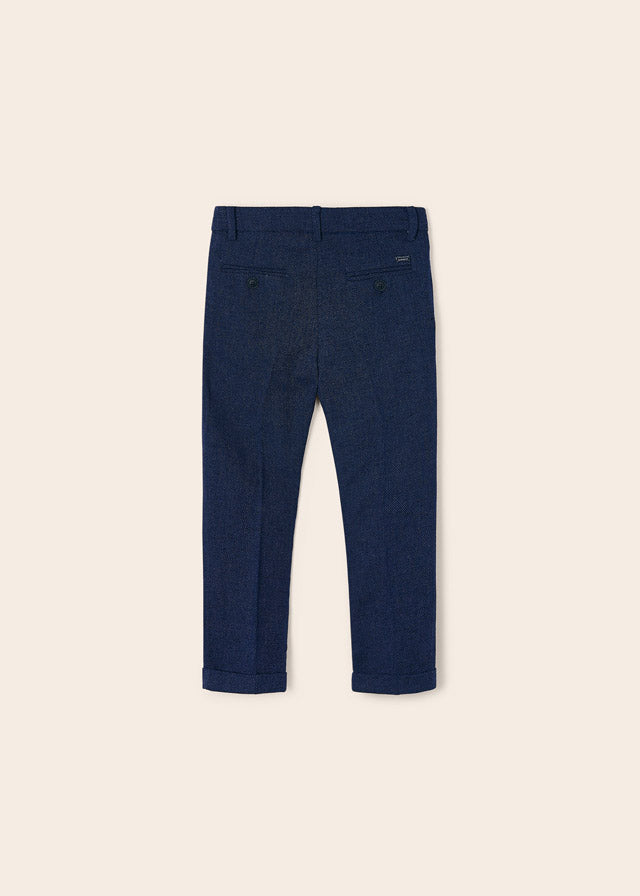 Pantalón largo chino tailoring con algodón para niño
