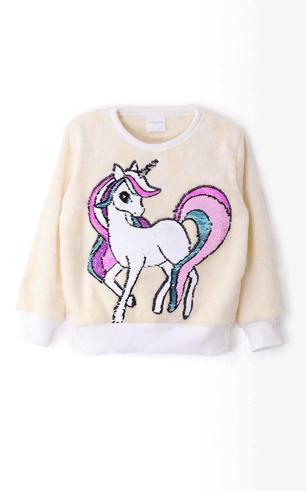 Sudadera para niña con bordado
