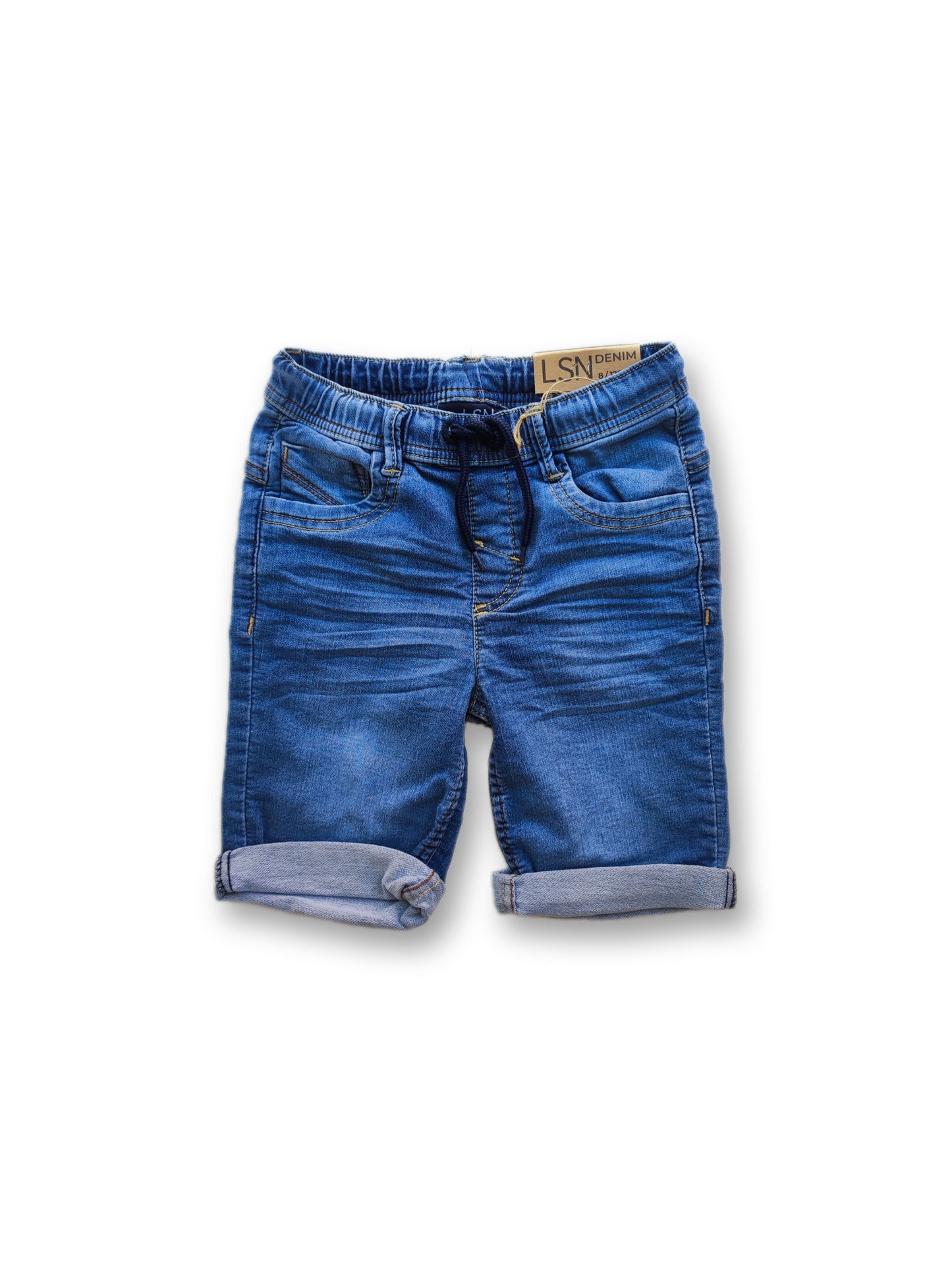 Bermuda denim para niño