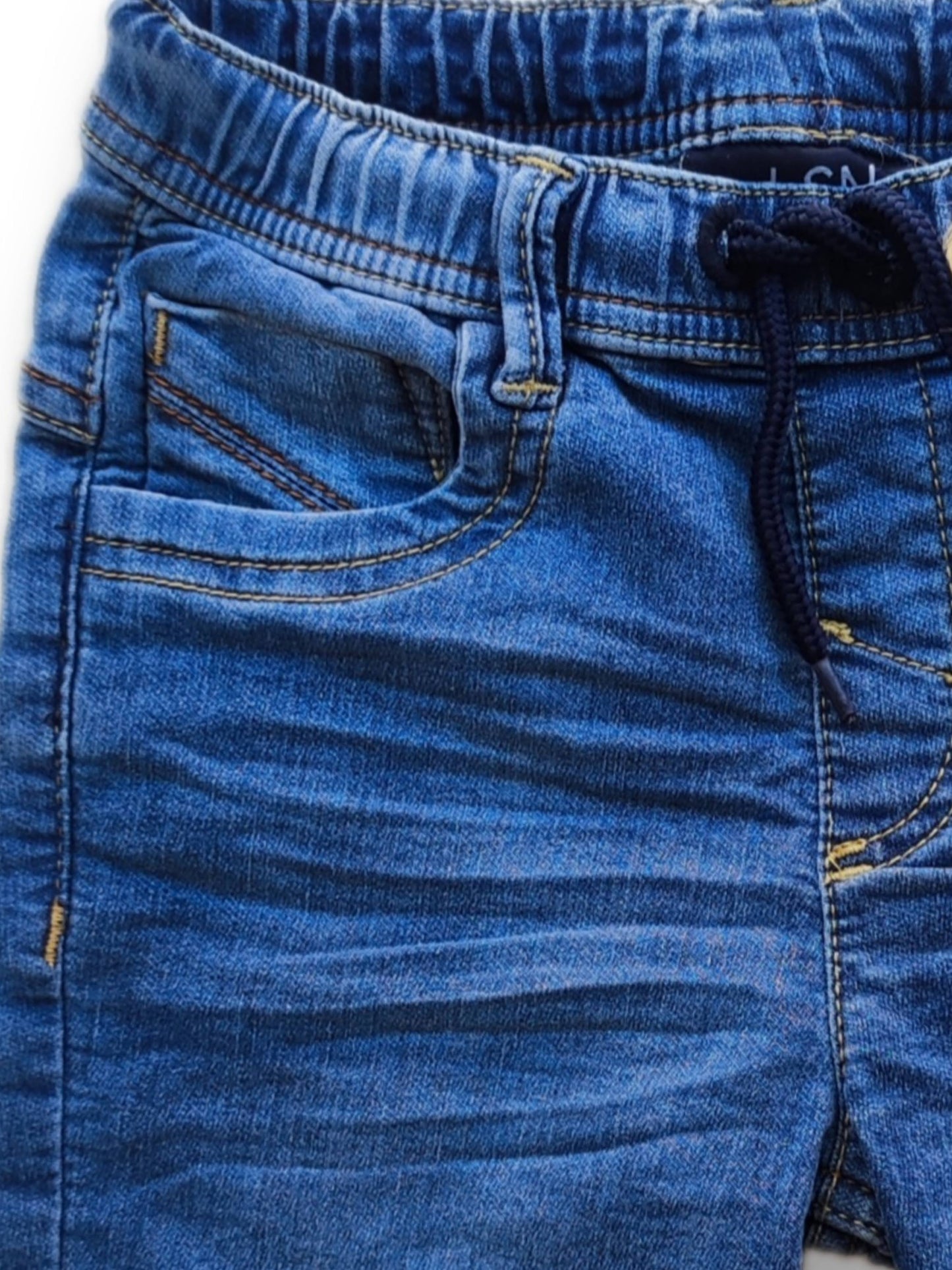 Bermuda denim para niño