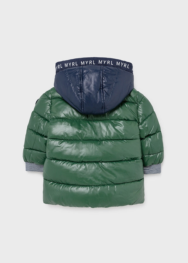 Chamarra acolchada bicolor bebé niño