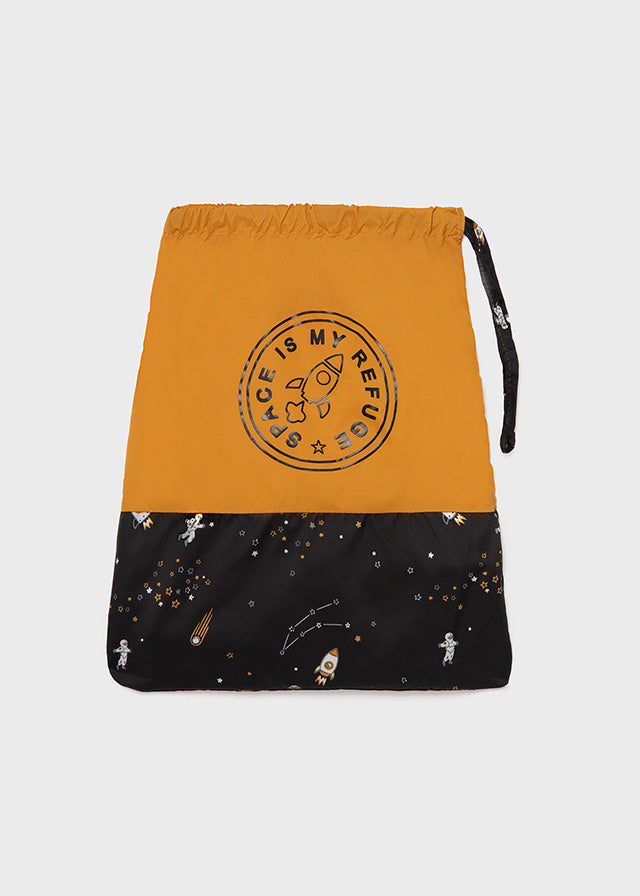 Chamarra acolchada con bolsa bebé niño
