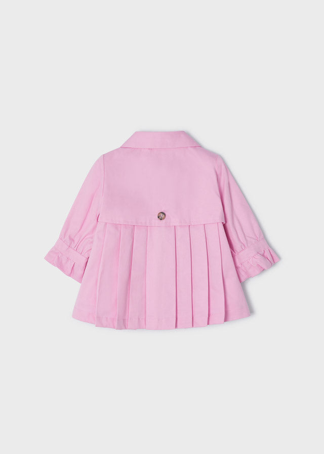 Gabardina bebé niña