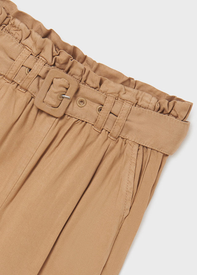 Pantalón largo cinturón ECOFRIENDS Lyocell Tencel™ chica