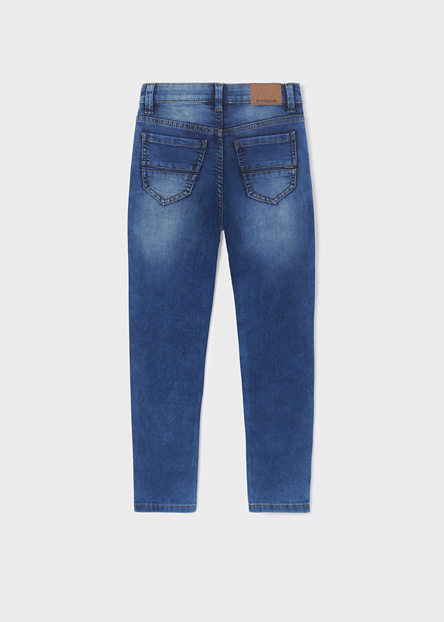 Pantalón largo de mezclilla ECOFRIENDS slim fit chico