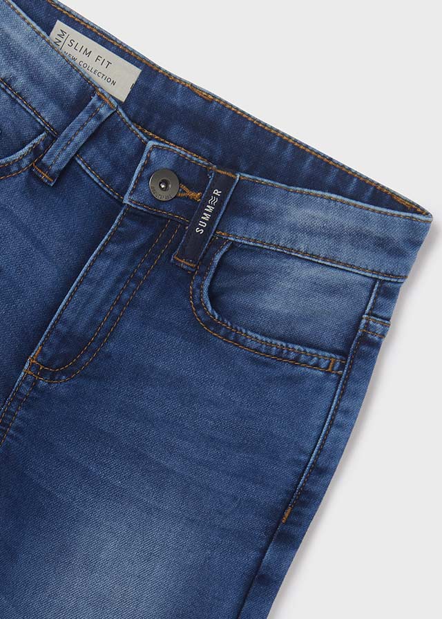 Pantalón largo de mezclilla ECOFRIENDS slim fit chico