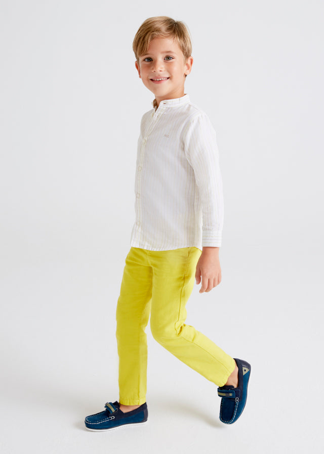 Pantalón largo lino – KIDS moda