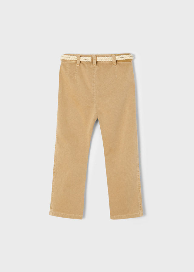 Pantalón largo slim fit niña