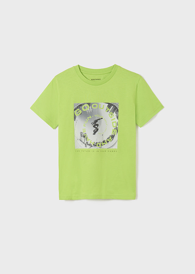 Playera manga corta ECOFRIENDS ojo pez chico