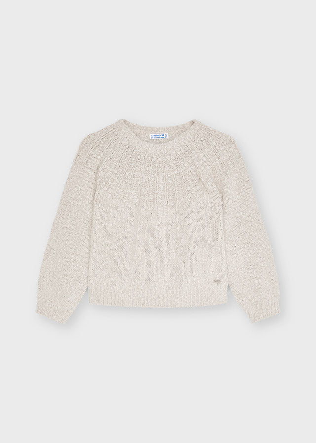 Suéter lurex niña