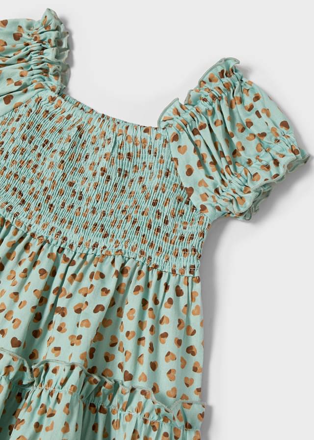Vestido estampado niña