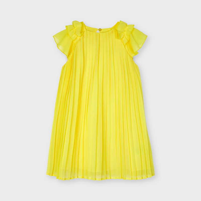 Vestido plisado niña