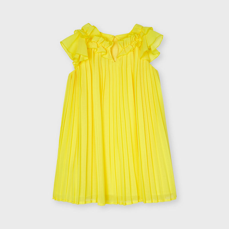 Vestido plisado niña