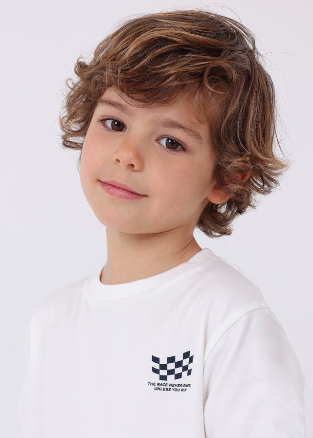 Playera interactiva Better Cotton niño