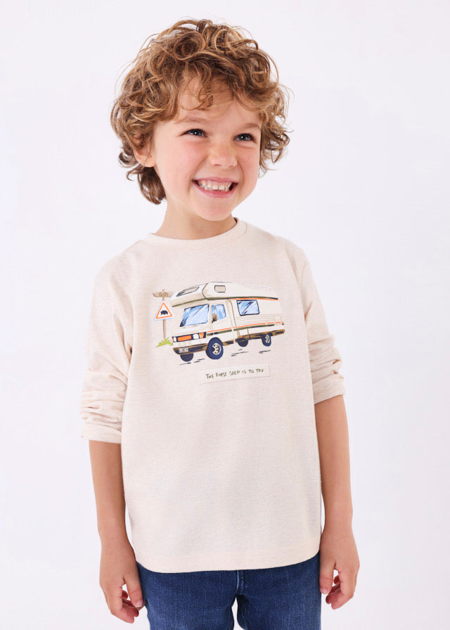 Playera estampada Better Cotton niño