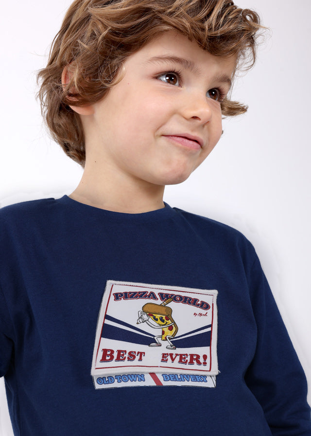 Playera interactiva Better Cotton niño