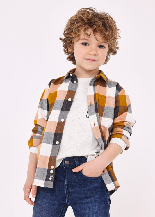 Camisa cuadros Better Cotton niño