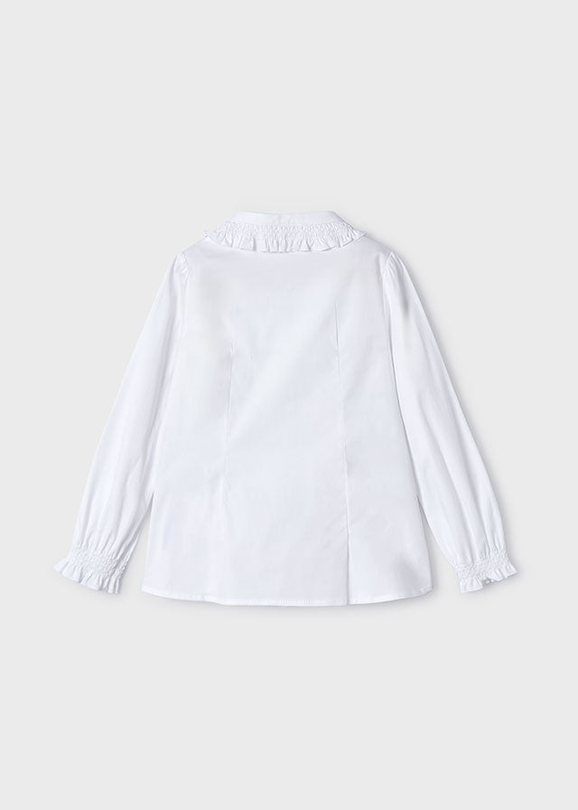 Blusa punto smock niña