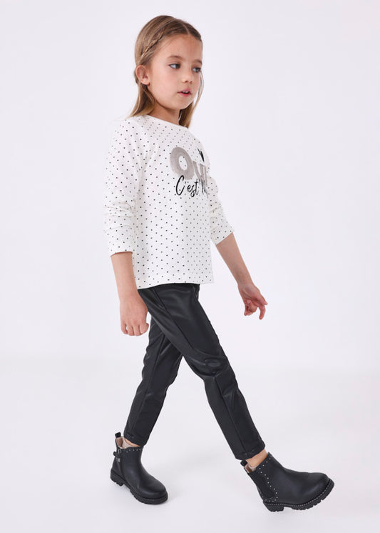 Legging polipiel niña