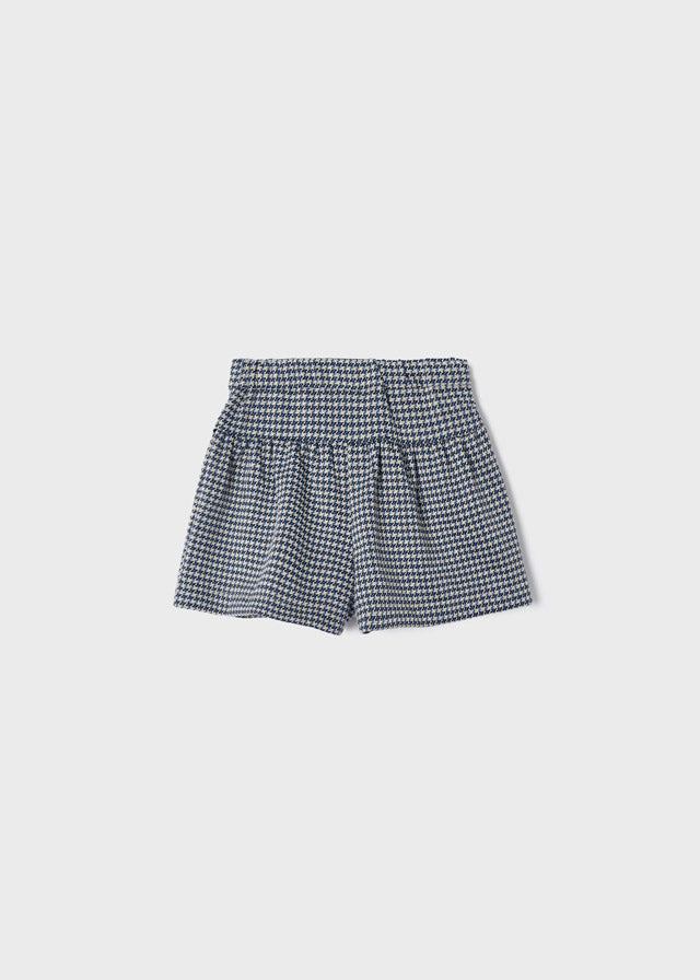 Falda-pantalón jacquard niña