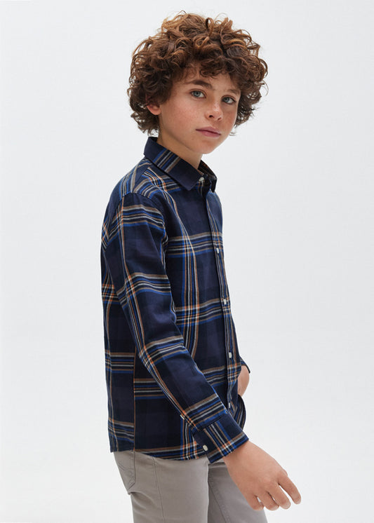 Camisa cuadros viella Better Cotton chico