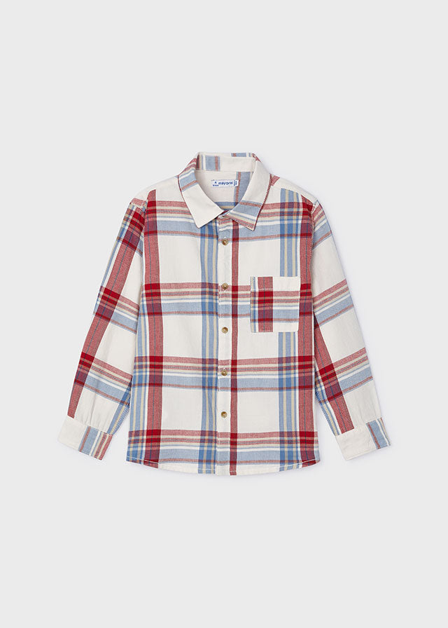 Camisa cuadros niño