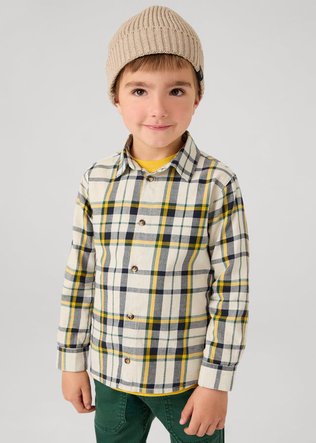 Camisa a cuadros niño