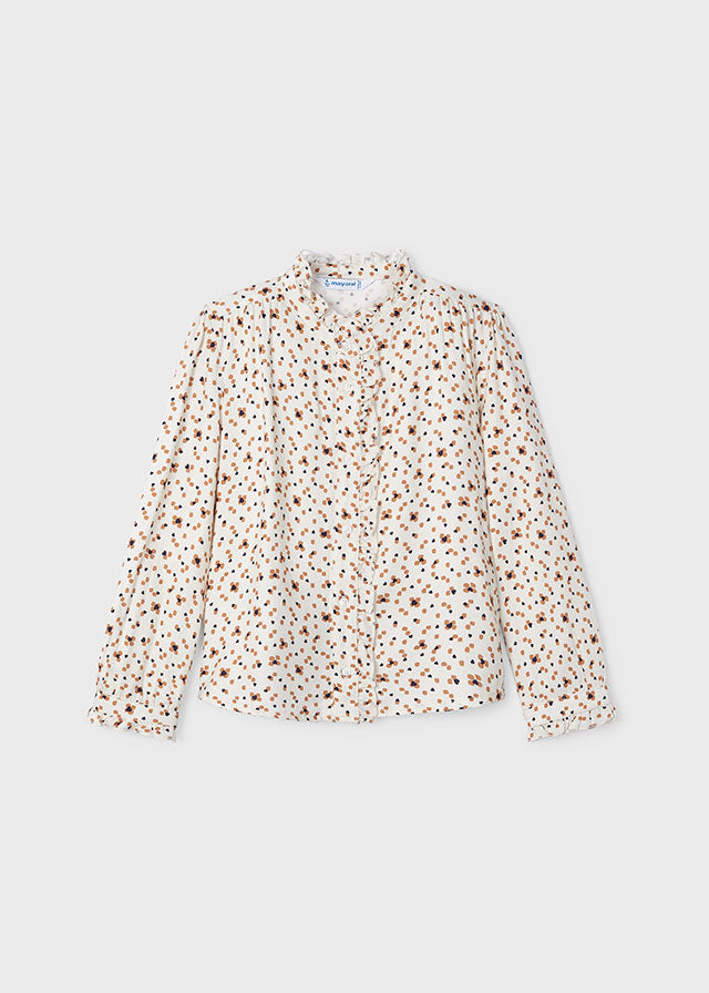 Blusa estampada holanes niña