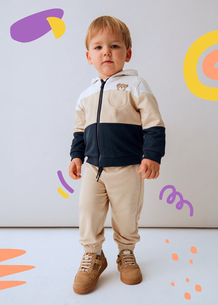 Pants 3 piezas tricolor bebé