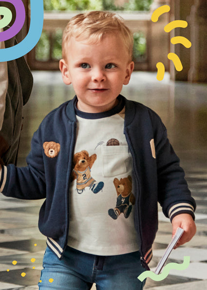 Playera ositos bebé