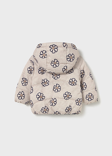 Chamarra reversible estampado bebé