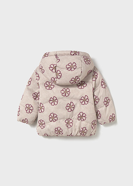 Chamarra reversible estampado bebé