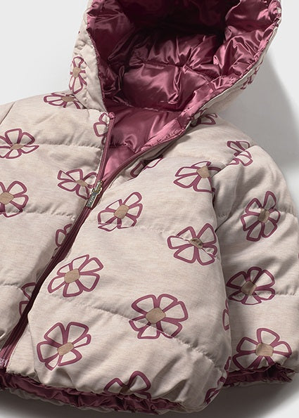 Chamarra reversible estampado bebé