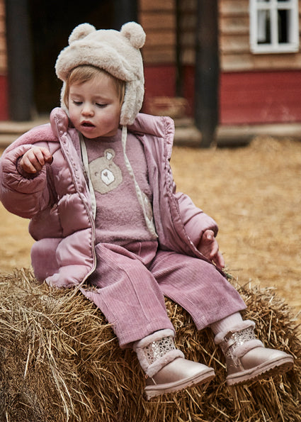 Pantalón punto pana bebé