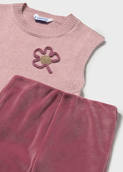 Conjunto chaleco 3 piezas bebé