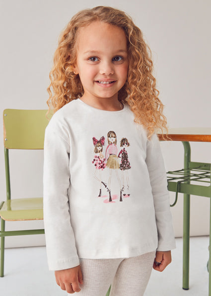 Playera muñecas niña