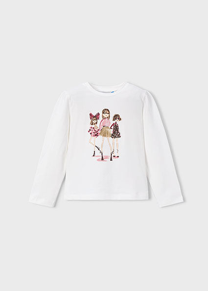 Playera muñecas niña