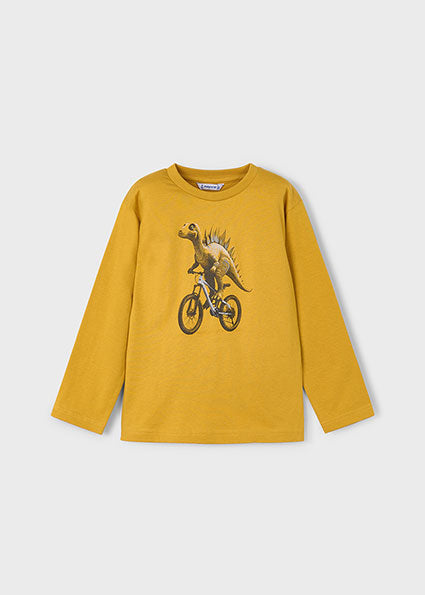 Playera dinosaurio niño