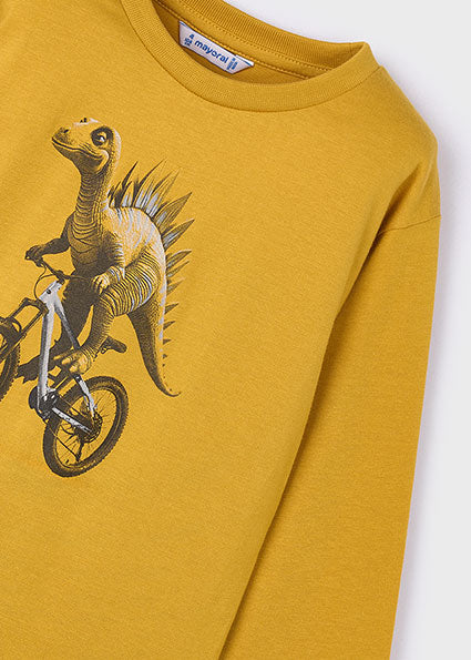 Playera dinosaurio niño