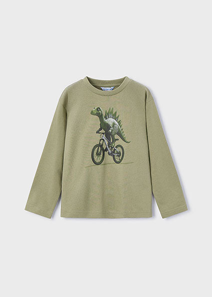 Playera dinosaurio niño