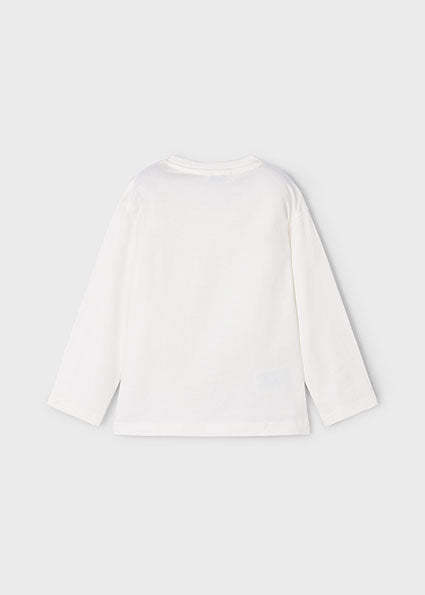 Playera letras skate niño