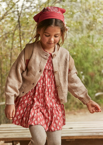 Suéter tricot niña