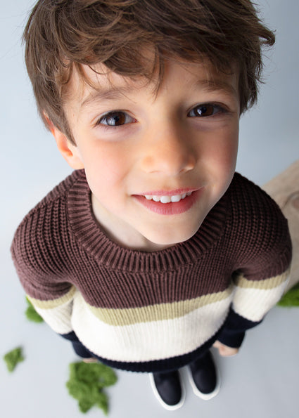 Suéter bandas niño