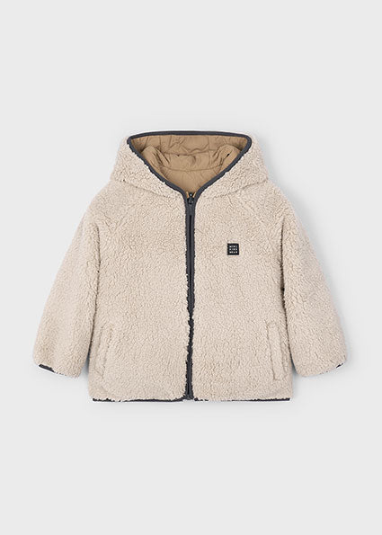 Chamarra reversible borrego unisex